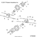 SUSPENSION: REAR CARRIER - 2021 POLARIS RANGER CREW 1000 EPS PREMIUM