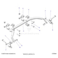 SUSPENSION: REAR STABILIZER BAR - 2025 POLARIS GENERAL XP 4 1000 PREMIUM