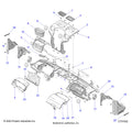 BODY: DASH UPPER & A-PILLARS - 2024 POLARIS RANGER XD 1500 PREMIUM