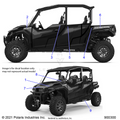 BODY: DECALS (2) - 2022 POLARIS GENERAL XP 4 SPORT 1000