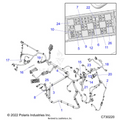 ELECTRICAL: WIRE HARNESSES (2) - 2022 POLARIS RANGER 570