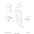 BODY: DOOR REAR MOUNTING - 2026 POLARIS RANGER 570 CREW NORTHSTAR