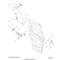 BODY: DOOR FRONT MOUNTING - 2026 POLARIS RANGER 570 CREW NORTHSTAR