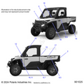 BODY: DECALS - 2025 POLARIS RANGER XD 1500 NORTHSTAR ULTIMATE
