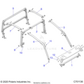 CHASSIS: CAB FRAME - 2022 POLARIS GENERAL XP 4 SPORT 1000