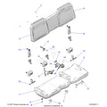 BODY: SEAT - 2022 POLARIS RANGER 1000 PREMIUM EPS FULL SIZE