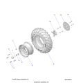 WHEELS: FRONT - 2026 POLARIS RANGER 570 CREW