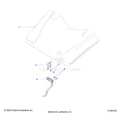 BODY: HOOD LATCH - 2025 POLARIS RANGER 570 FULL SIZE
