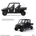 BODY: DECALS GENERAL - 2025 POLARIS RANGER 1000 XP CREW WATERFOWL