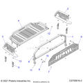 BODY: BED RACK - 2022 POLARIS GENERAL XP 1000 TRAILHEAD LE