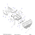 ENGINE: EXHAUST - 2026 POLARIS RANGER XD 1500 NORTHSTAR ULTIMATE CREW TEXAS EDITION