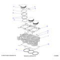 ENGINE: CYLINDER & PISTON - 2025 POLARIS RANGER XD 1500 NORTHSTAR ULTIMATE