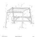 CHASSIS: CAB FRAME - 2023 POLARIS RANGER 570 NORTHSTAR