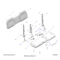 BODY: SEATS REAR - 2026 POLARIS RANGER 1000 CREW EPS