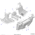 BODY: FLOOR - 2021 POLARIS RANGER XP 1000 NORTHSTAR ULTIMATE