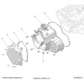 ENGINE: COVERS ALTERNATOR AND COMPRESSOR - 2025 POLARIS XPEDITION XP NORTHSTAR