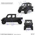 BODY: DECALS - 2026 POLARIS RANGER XD 1500 NORTHSTAR ULTIMATE CREW