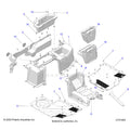 BODY: FRONT FLOOR & CLOSEOFF - 2024 POLARIS RANGER XD 1500 PREMIUM CREW