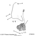 DRIVE TRAIN: FRONT GEARCASE MOUNTING - 2018 POLARIS RANGER 1000 EPS
