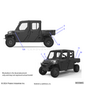 BODY: DECALS GRAPHIC - 2025 POLARIS RANGER 1000 XP CREW NORTHSTAR PREMIUM TIP OUT WINDSHIELD