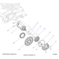 ENGINE: STARTER - 2024 POLARIS RANGER XD 1500 NORTHSTAR CREW