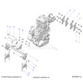 ENGINE: TRANSMISSION MOUNTING & LONG BLOCK - 2026 POLARIS RANGER 570 CREW EPS