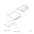 BODY: ROOF LINER & SEALS - 2026 POLARIS RANGER 570 NORTHSTAR