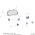 ELECTRICAL: DASH INSTRUMENTS - 2021 POLARIS RANGER XP 1000