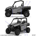BODY: DECALS - 2025 POLARIS GENERAL 1000 SPORT