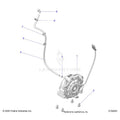 DRIVE TRAIN: FRONT GEARCASE MOUNTING - 2025 POLARIS GENERAL XP 4 1000 PREMIUM