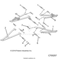 SUSPENSION: FRONT CONTROL ARMS - 2020 POLARIS RANGER CREW XP 1000 EPS HIGH LIFTER