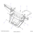 BODY: FRONT BUMPER - 2024 POLARIS RANGER XD 1500 PREMIUM