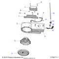 ACCESSORY: AUDIO SUBWOOFER - 2021 POLARIS GENERAL 4 1000 RIDE COMMAND