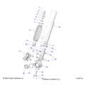 SUSPENSION: FRONT STRUT - 2025 POLARIS RANGER 570 FULL SIZE