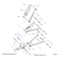 SUSPENSION: REAR - 2024 POLARIS RANGER 570 CREW FULL SIZE