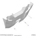 BODY: LOWER FRONT FACIA - 2021 POLARIS RANGER CREW 1000 EPS PREMIUM