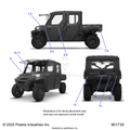 BODY: DECALS GRAPHIC - 2026 POLARIS RANGER 1000 XP CREW NORTHSTAR ULTIMATE TRAIL BOSS