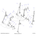 BODY: SEAT BELT ASSEMBLY - 2026 POLARIS RANGER XD 1500 NORTHSTAR ULTIMATE CREW