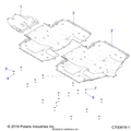 CHASSIS: SKID PLATES - 2020 POLARIS GENERAL XP 4 1000 RIDE COMMAND