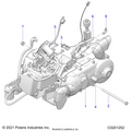 ENGINE: ENGINE & TRANSMISSION MOUNTING - 2022 POLARIS RANGER 150 EFI