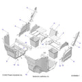 BODY: FRONT CLOSEOFF AND FLOOR - 2023 POLARIS GENERAL XP 4 1000 SPORT