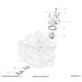 ENGINE: THERMOSTAT & COVER - 2026 POLARIS RANGER 570 EPS