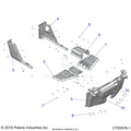 BODY: FLOOR & ROCKER - 2020 POLARIS RANGER 1000 FULL SIZE EPS FO