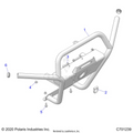 BODY: BUMPER - 2022 POLARIS RANGER CREW XP 1000 WATERFOWL EVAP