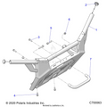 BODY: FRONT BUMPER - 2020 POLARIS RANGER XP 1000 NORTHSTAR FACTORY CHOICE
