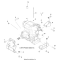 DRIVE TRAIN: MAIN GEARCASE MOUNTING - 2015 POLARIS RANGER 800 6X6