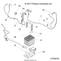 ELECTRICAL: BATTERY - 2020 POLARIS RANGER XP 1000 EPS NORTHSTAR RIDE COMMAND