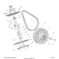 DRIVE TRAIN: SECONDARY CLUTCH - 2021 POLARIS RANGER XP 1000
