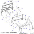 CHASSIS: CAB FRAME - 2021 POLARIS RANGER CREW XP 1000 NORTHSTAR ULTIMATE