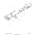 BRAKES: REAR CALIPER - 2024 POLARIS RANGER EV FULL SIZE ULTIMATE